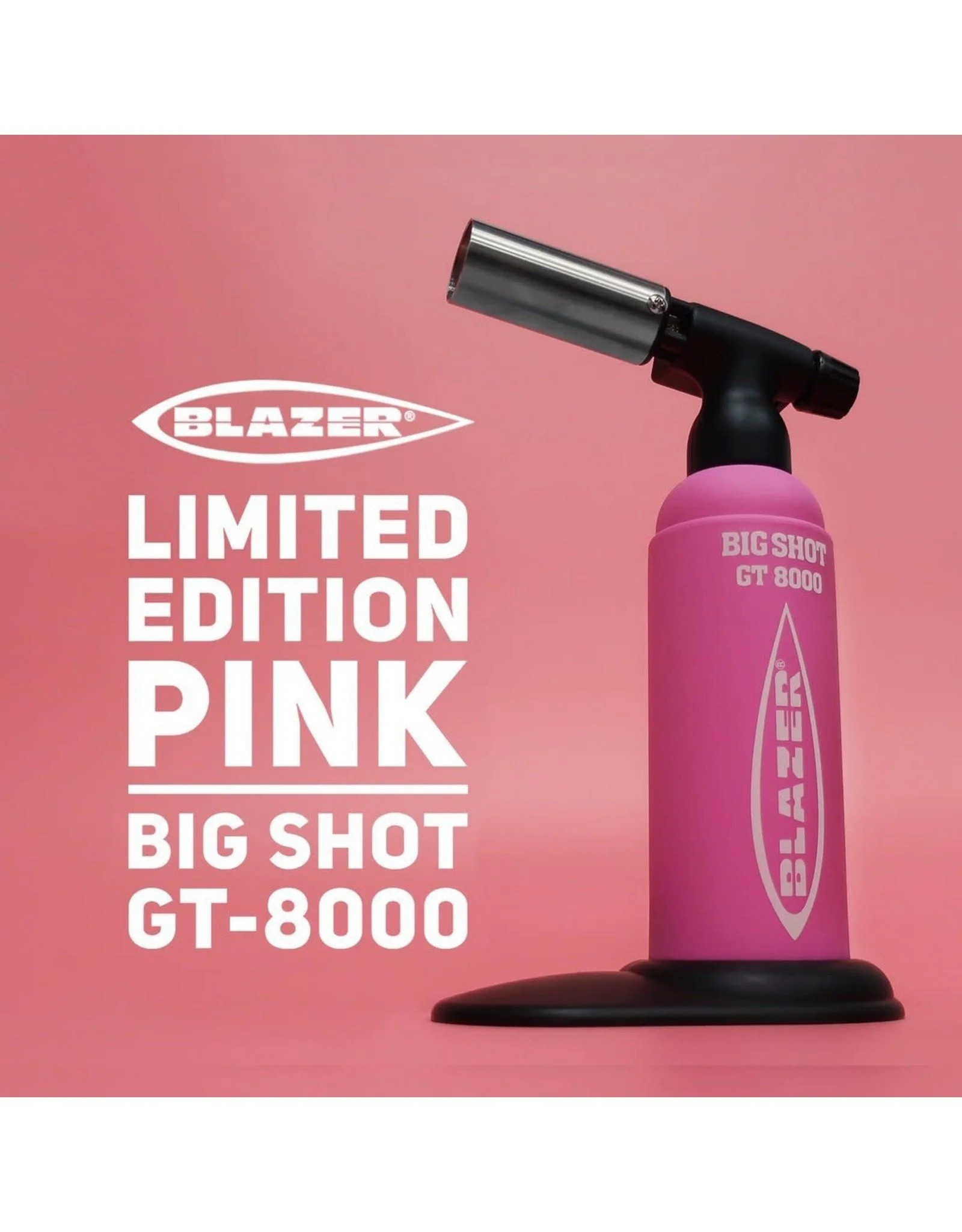 Blazer - Big Shot GT 8000 Butane Torch - Pink & Glow (LE)