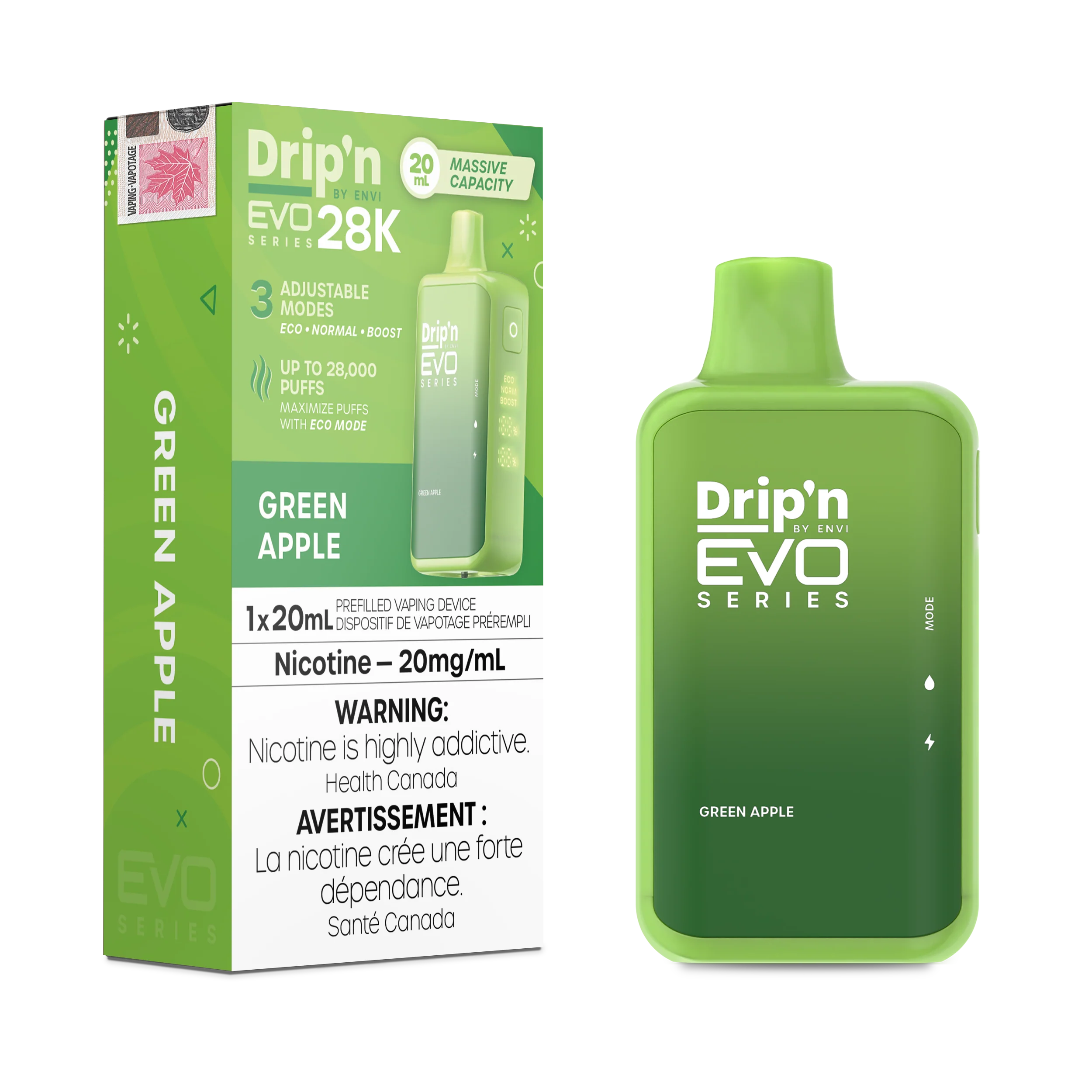 Drip'n EVO 28K - Green Apple