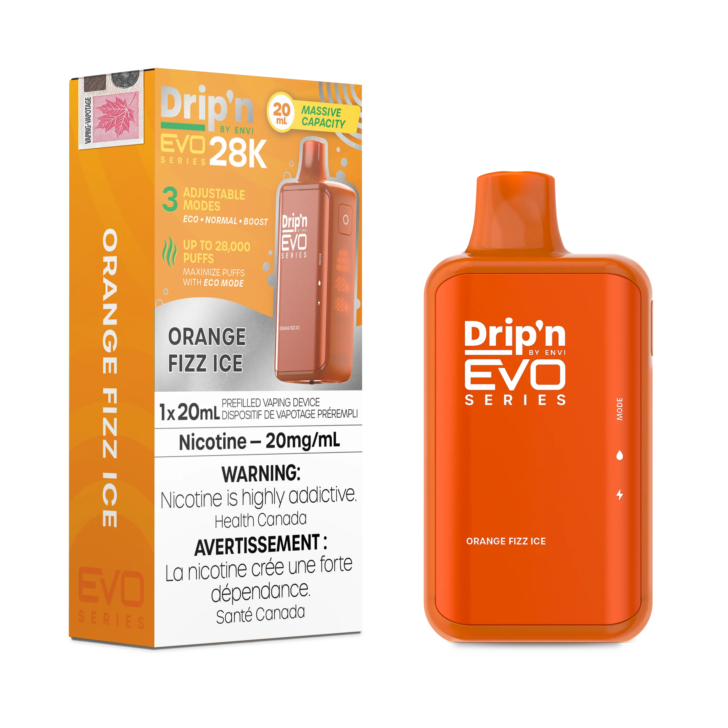 Drip'n EVO 28K - Orange Sparkle