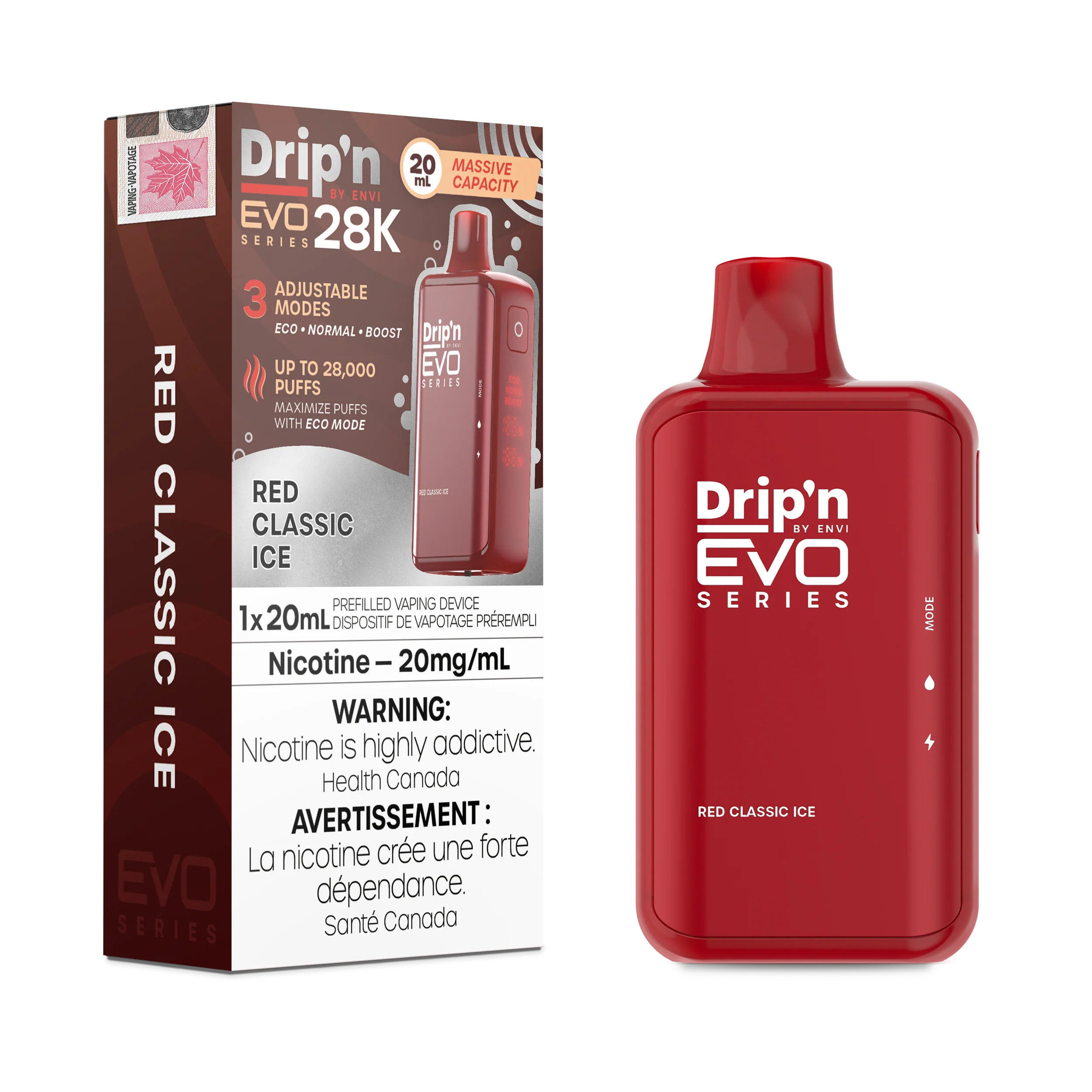 Drip'n EVO 28K - Red Classic