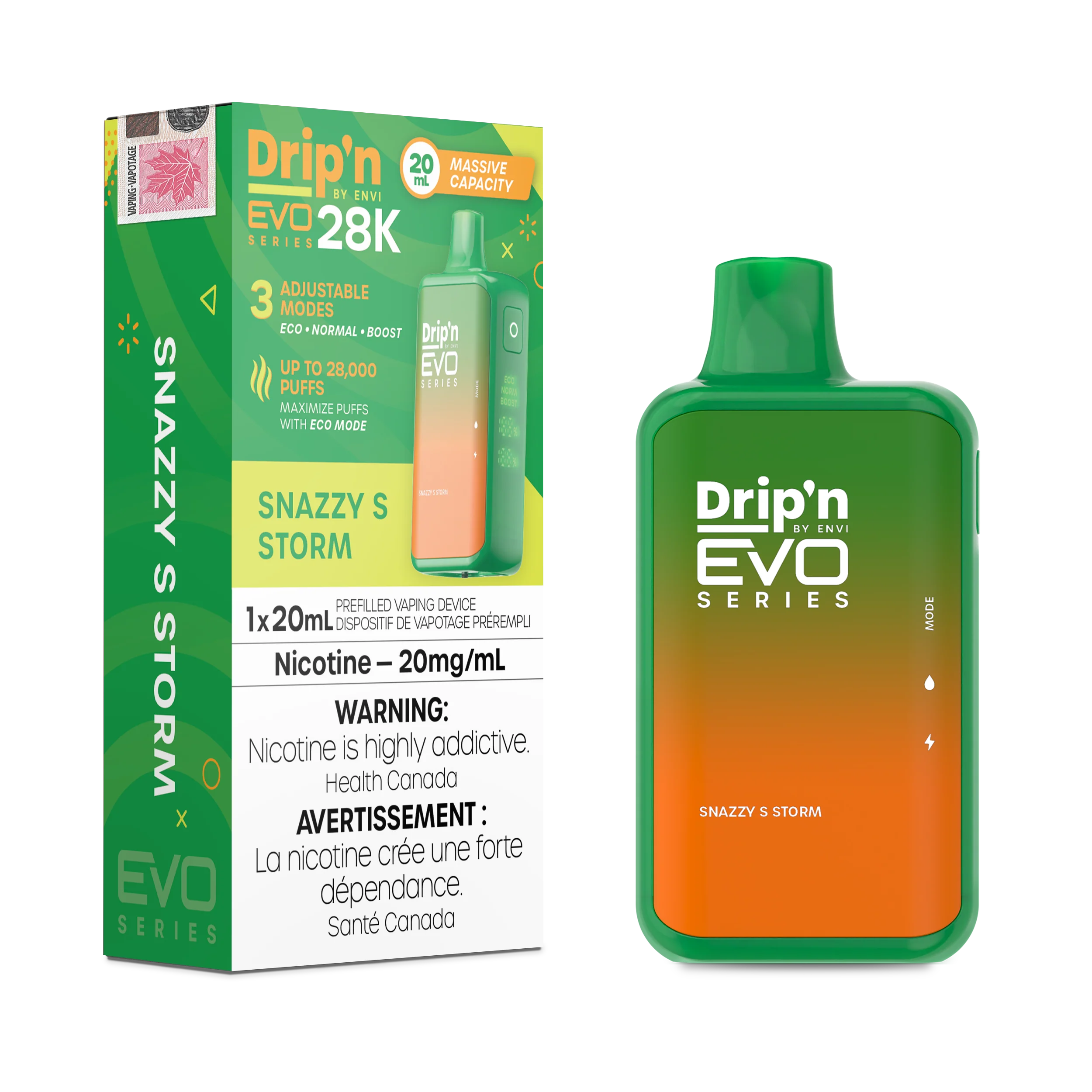 Drip'n EVO 28K - Snazzy S Storm