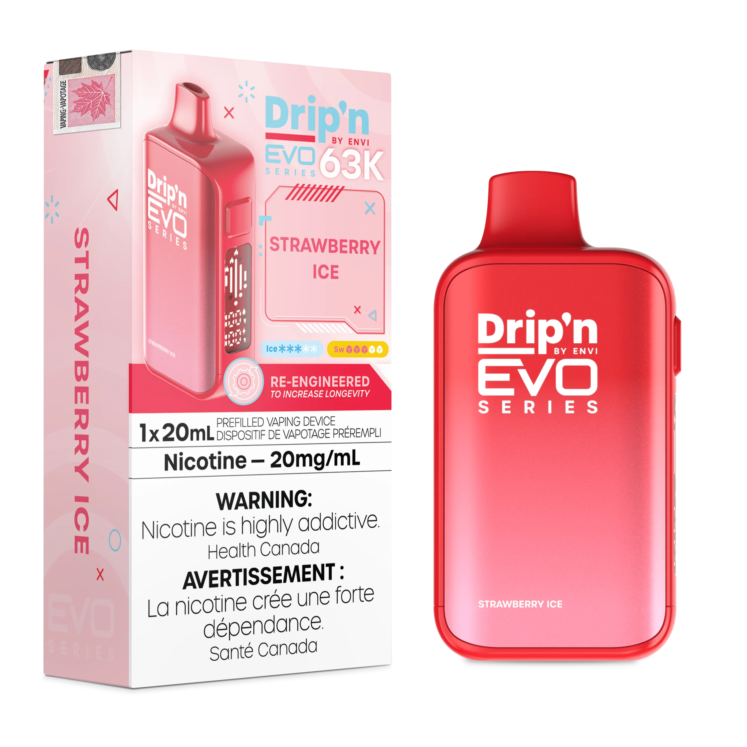 Drip'n EVO 63K - Strawberry Ice