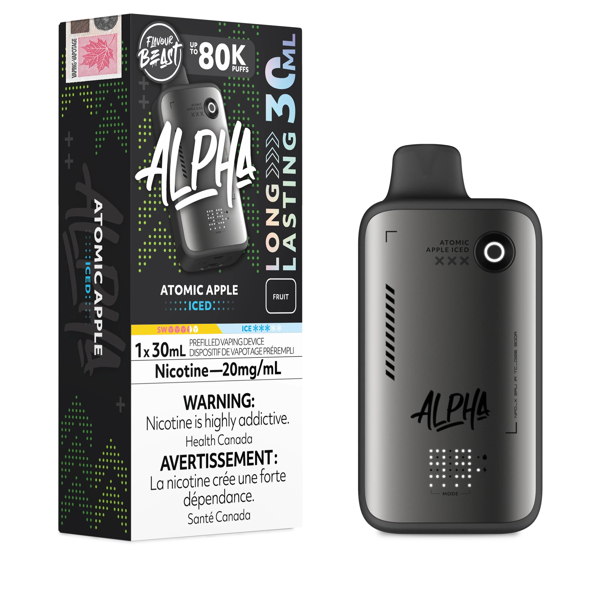 Flavour Beast Alpha - Atomic Apple Iced