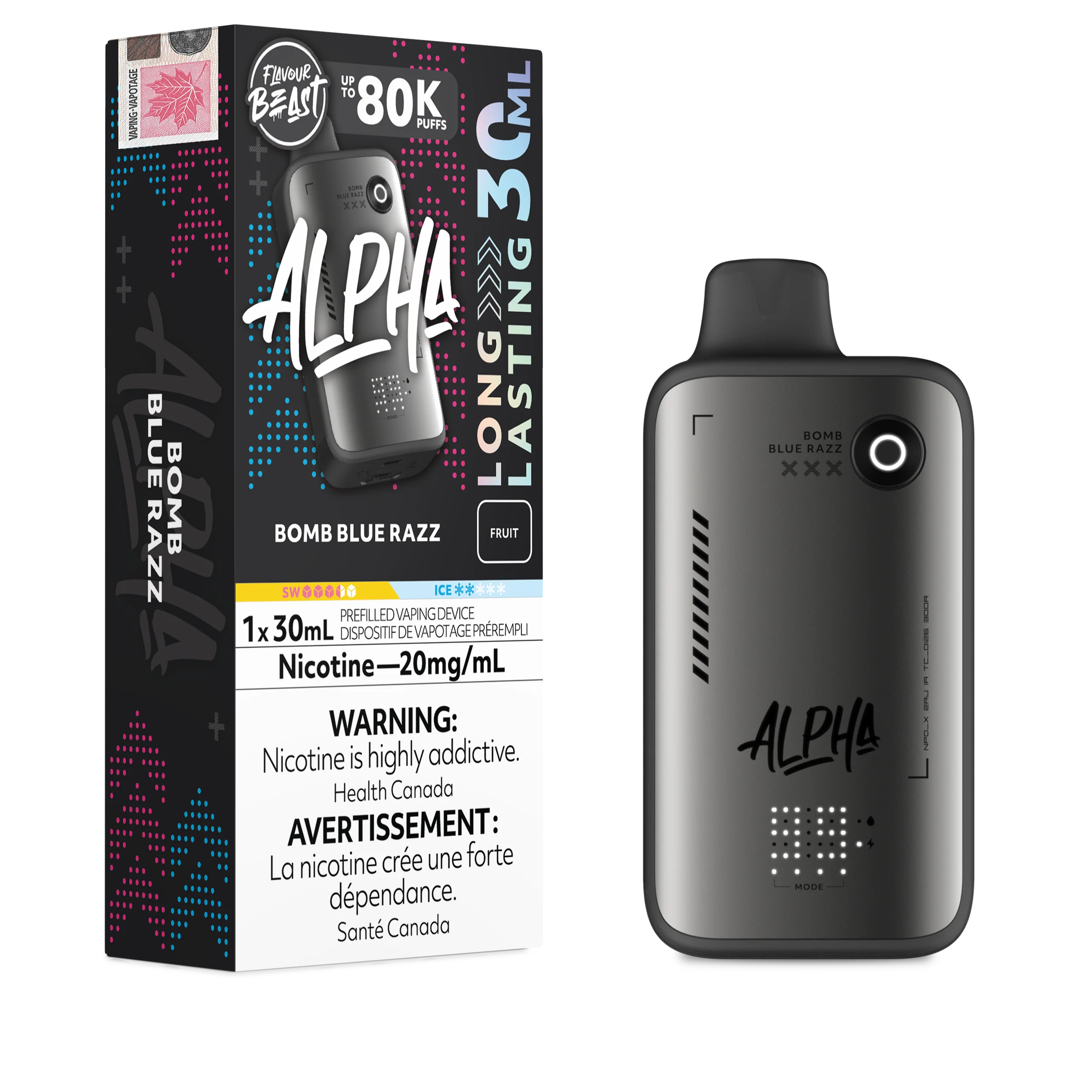 Flavour Beast Alpha - Bomb Blue Razz