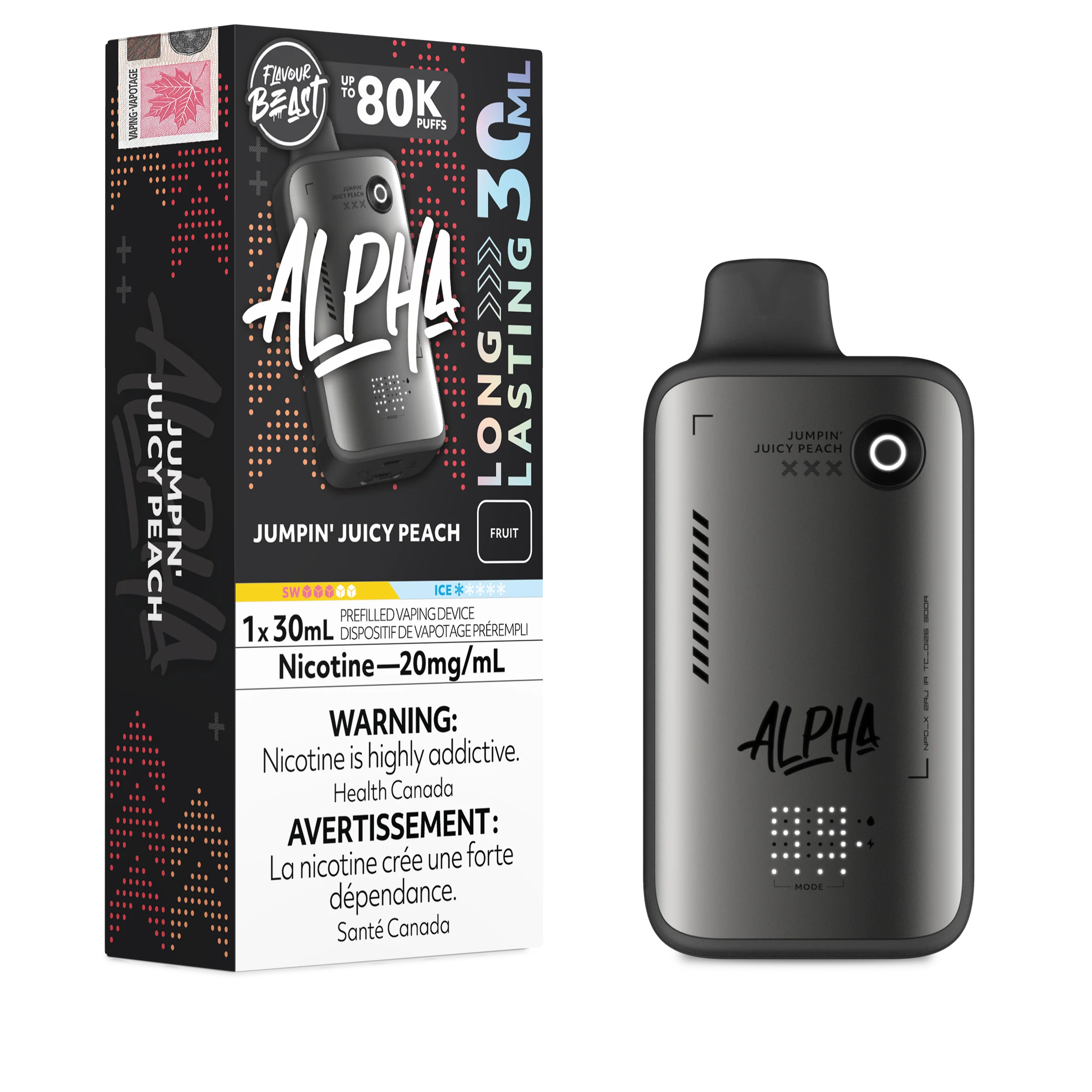 Flavour Beast Alpha - Jumpin' Juicy Peach