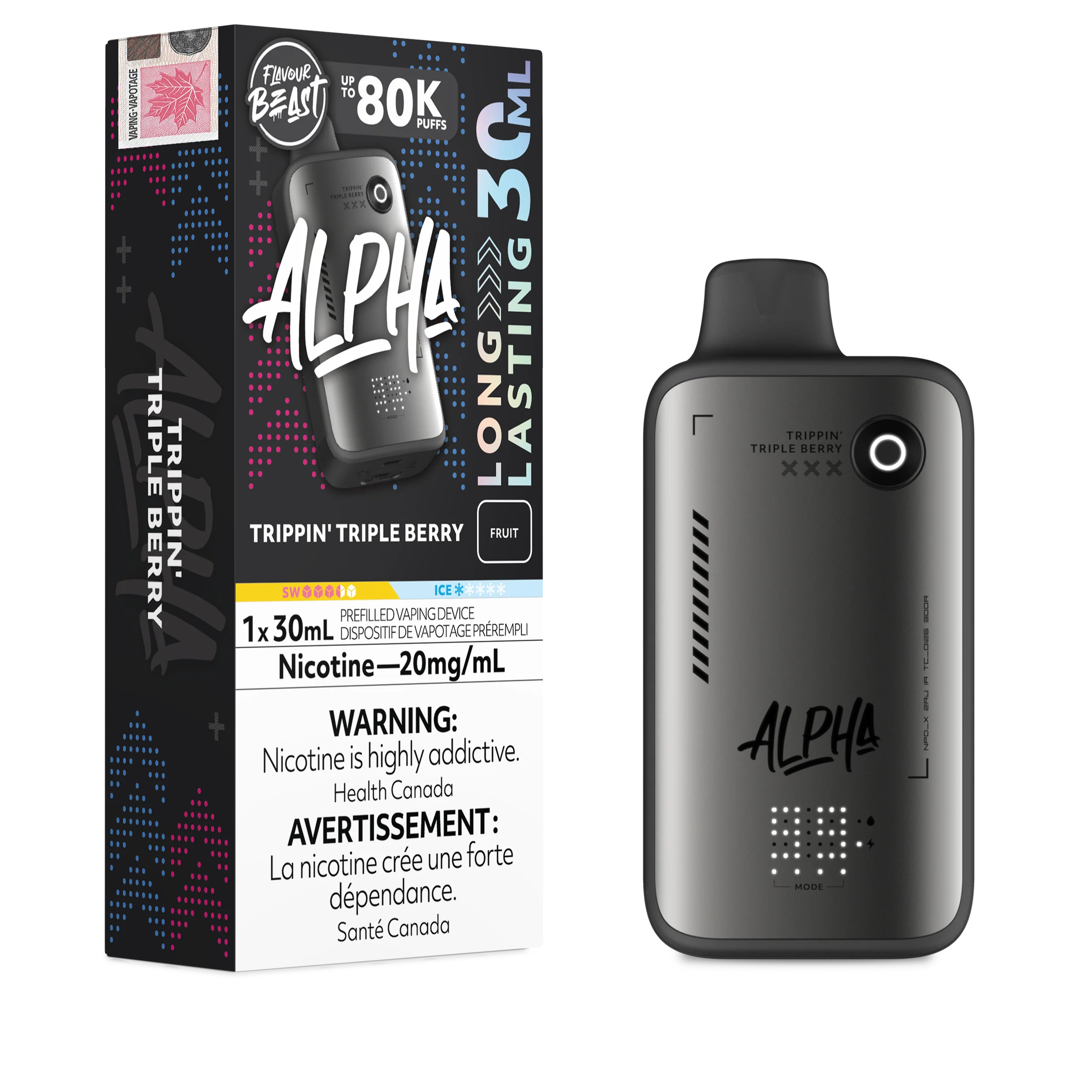 Flavour Beast Alpha - Trippin' Triple Berry