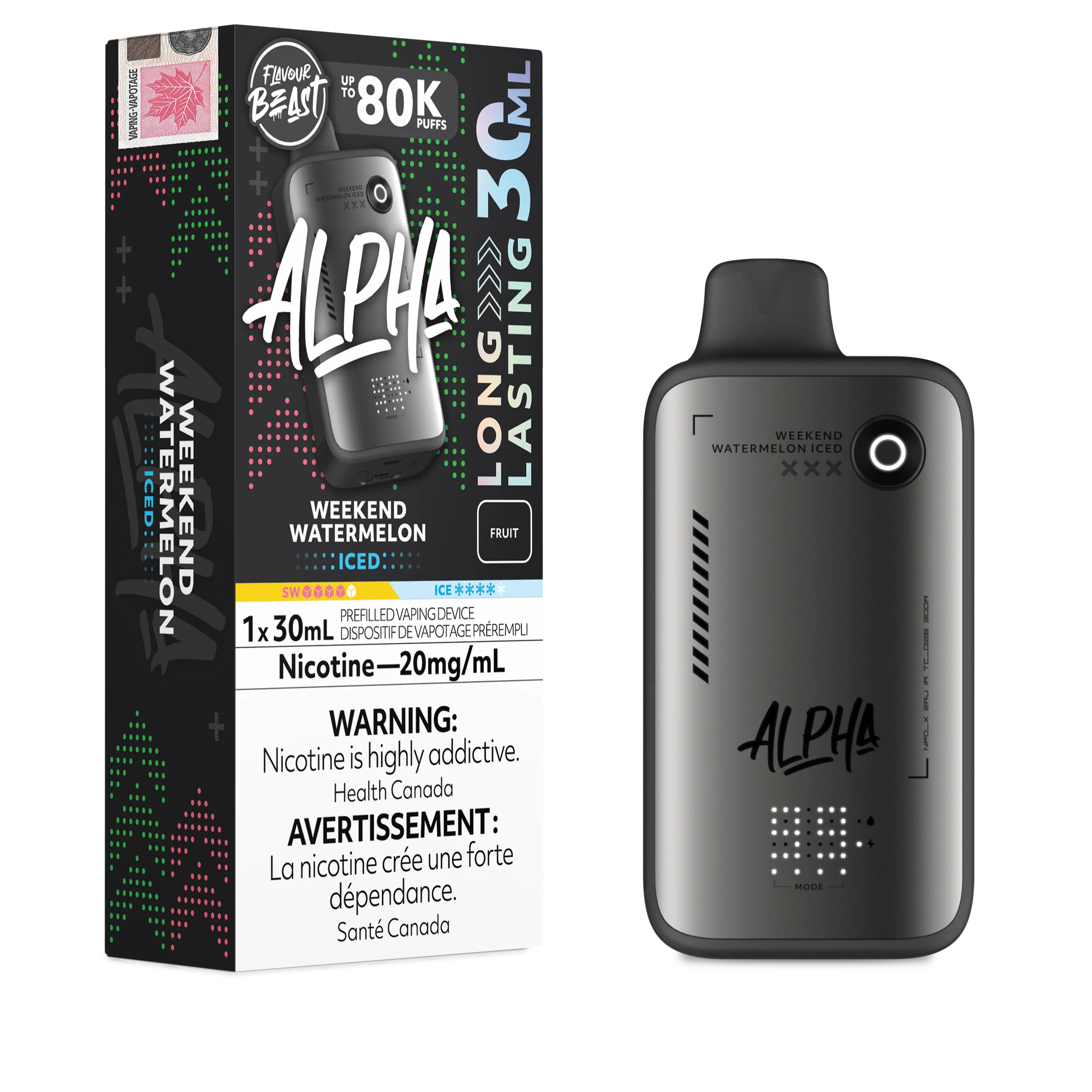 Flavour Beast Alpha - Weekend Watermelon Iced
