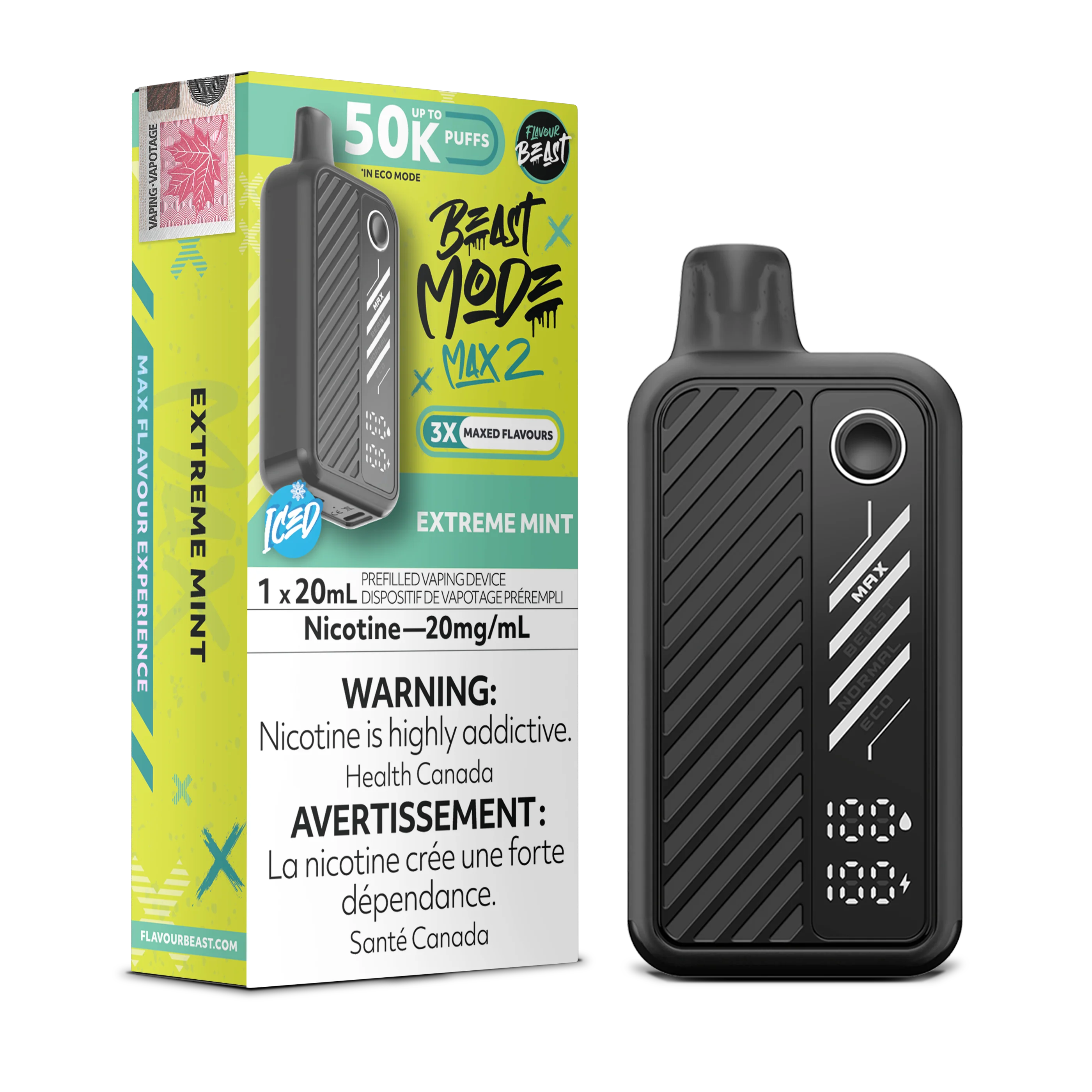 Flavour Beast Beast Mode Max 2 - Extreme Mint