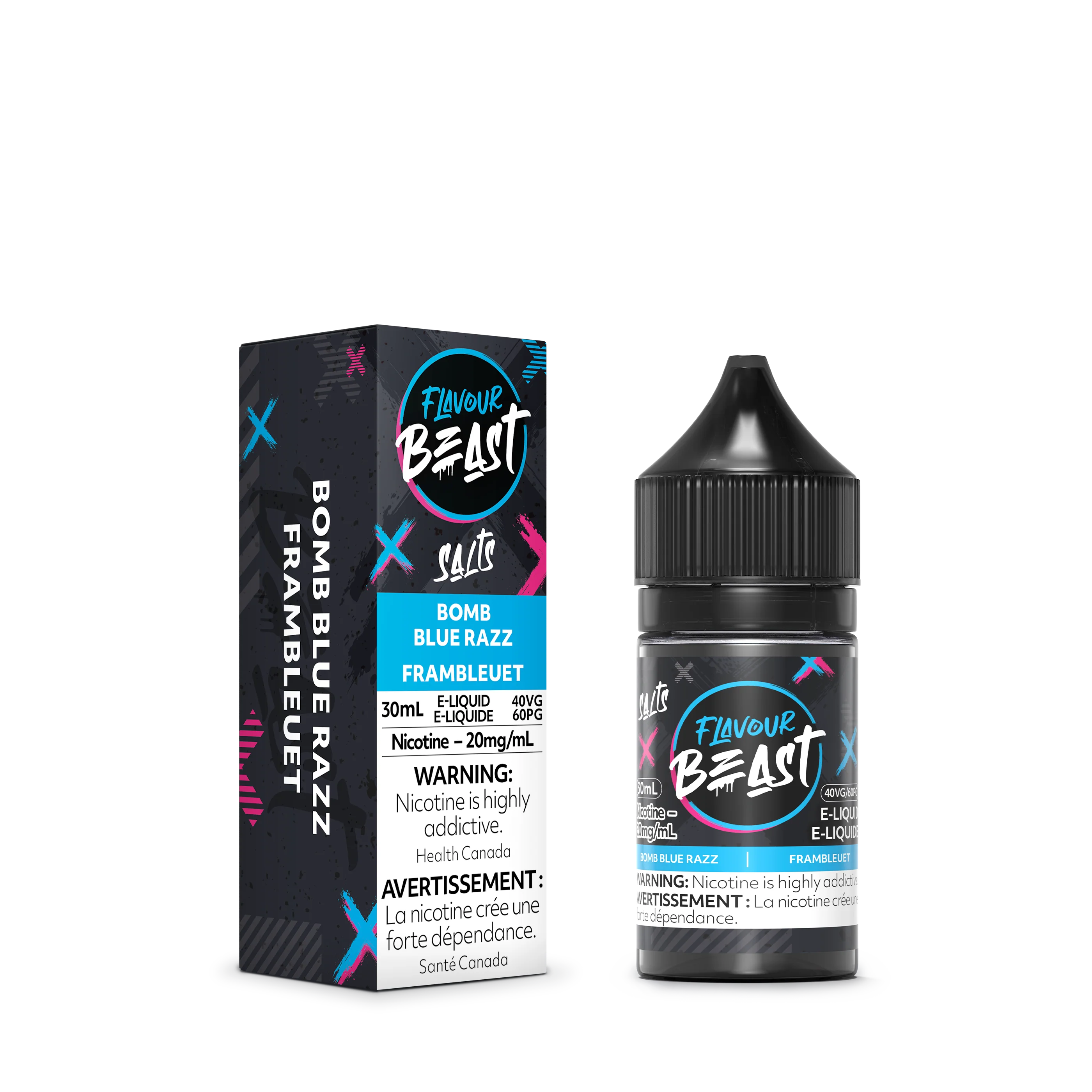 Flavour Beast E-Liquid - Bomb Blue Razz