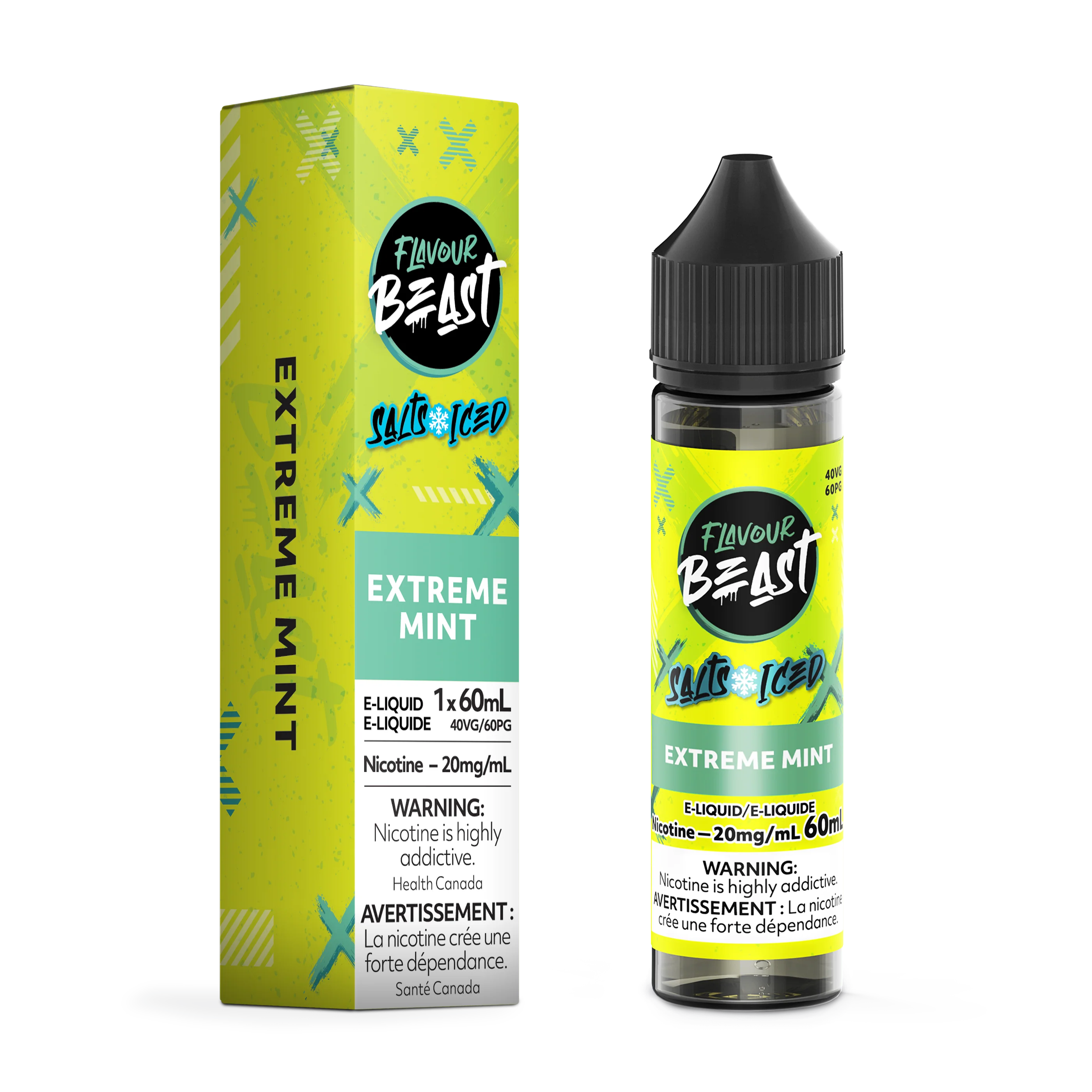 Flavour Beast E-Liquid - Extreme Mint Iced - Image 2