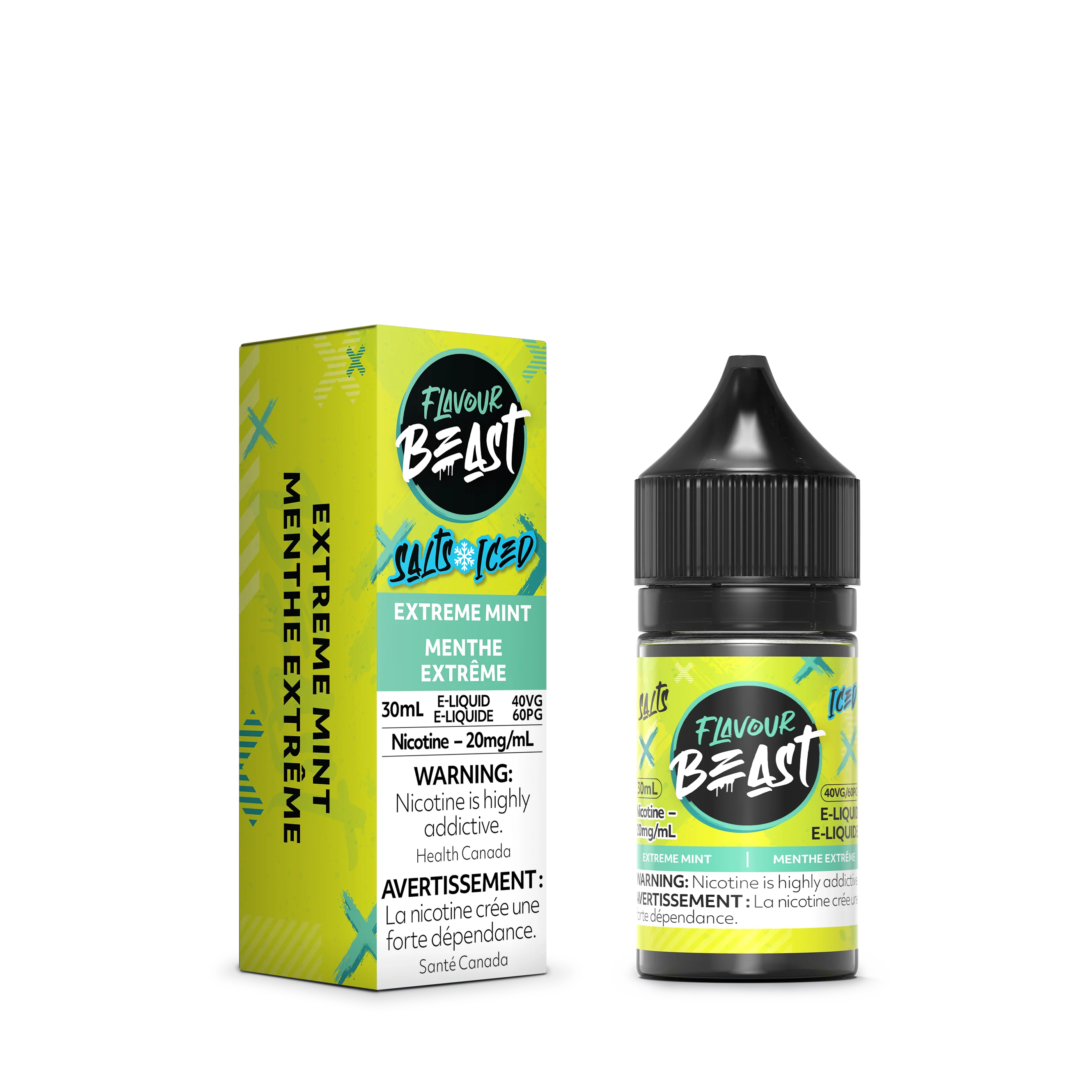 Flavour Beast E-Liquid - Extreme Mint Iced - Image 3