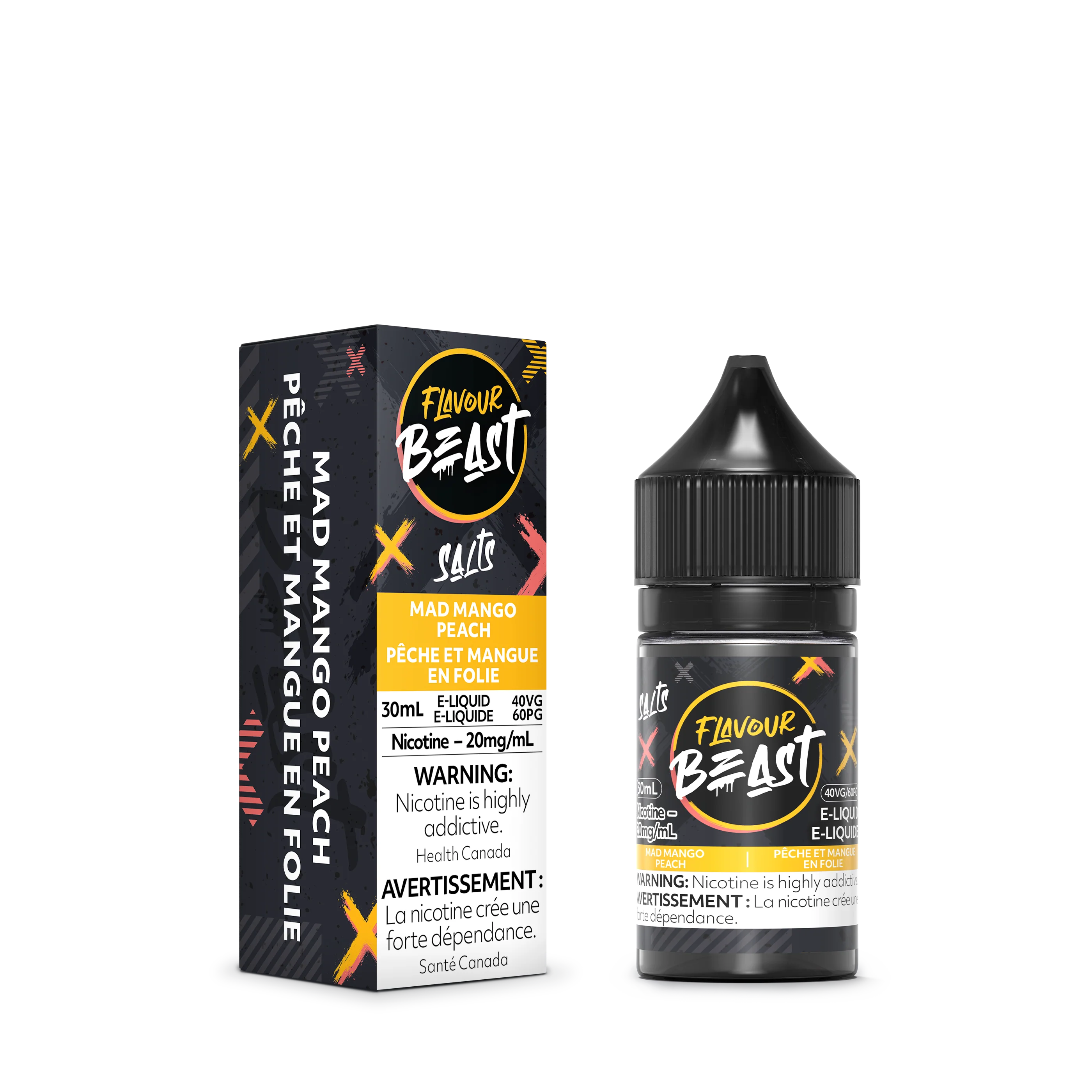 Flavour Beast E-Liquid - Mad Mango Peach