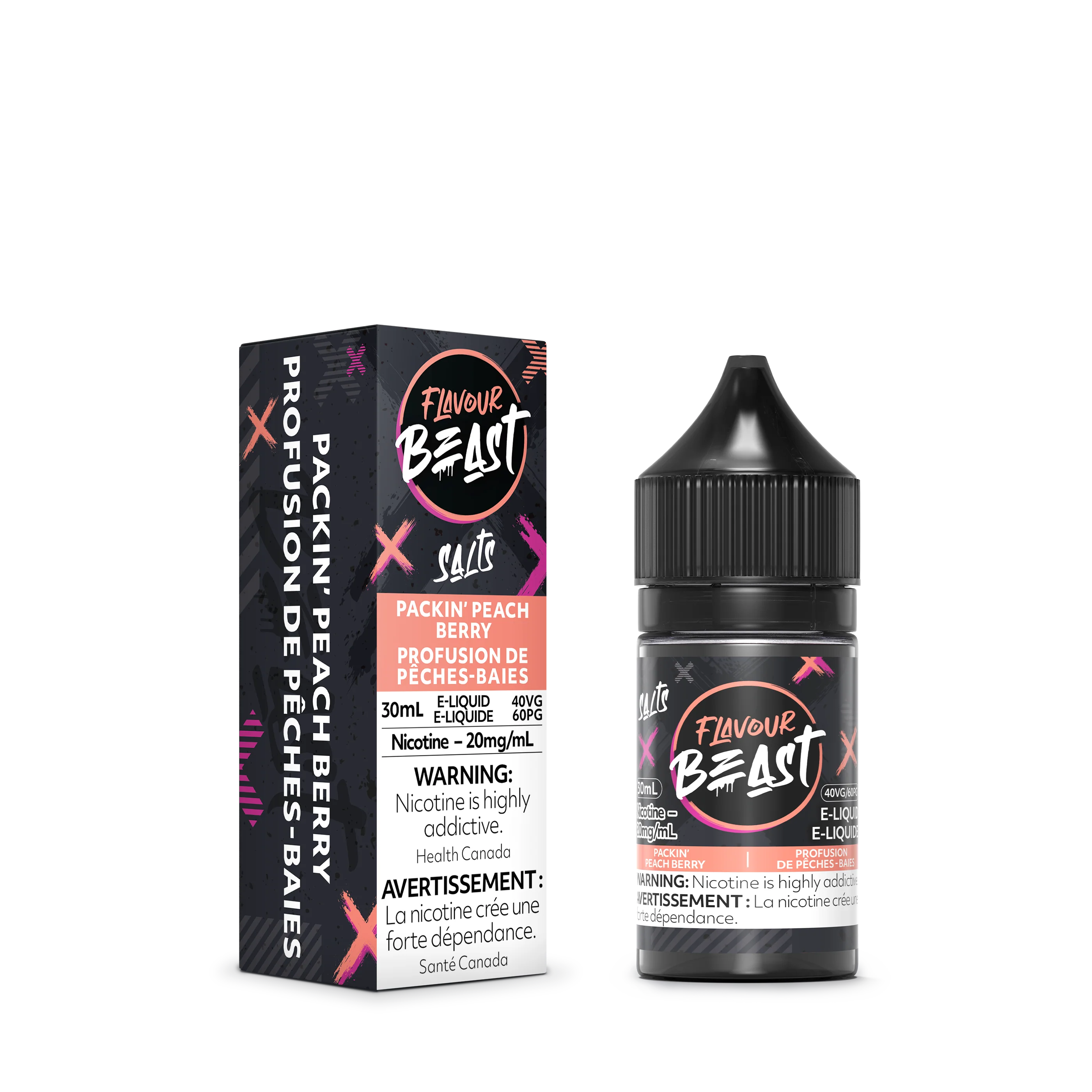 Flavour Beast E-Liquid - Packin' Peach Berry