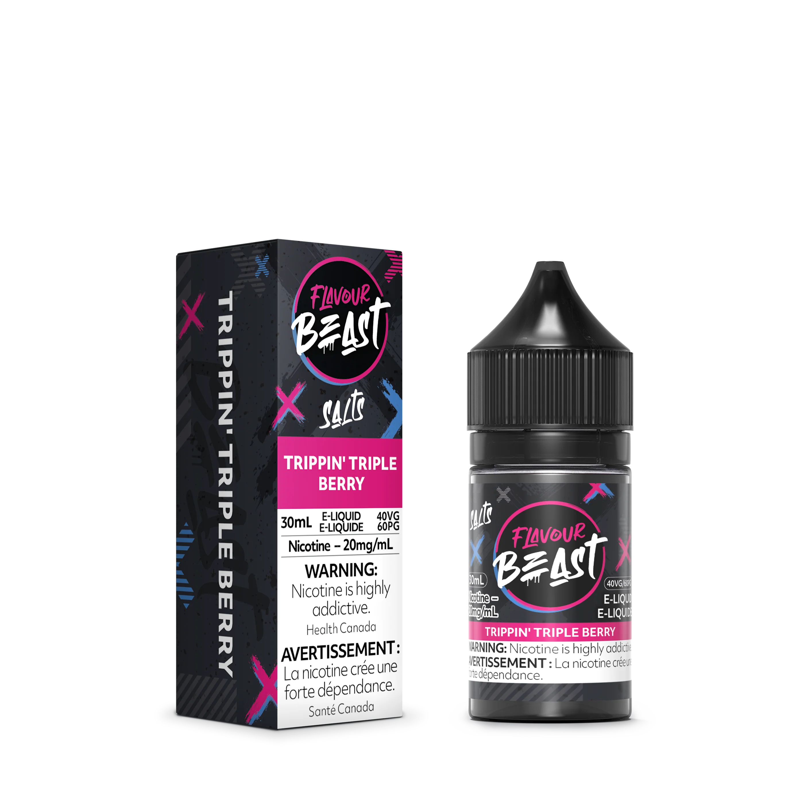Flavour Beast E-Liquid - Trippin' Triple Berry