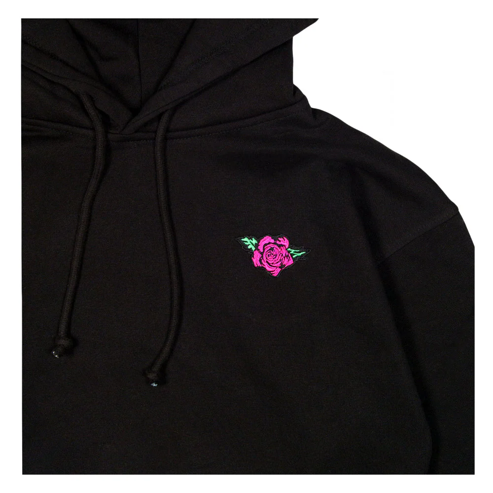 Grassroots - Ellie Paisley Bear Womens Crop Hoodie - Image 3