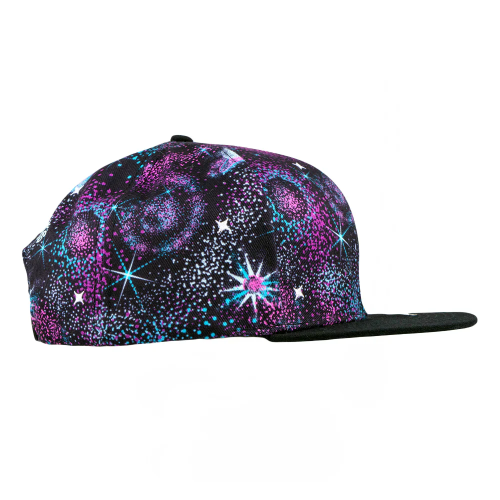 Grassroots - Toking Wizard Galaxy Snapback Hat - Image 3