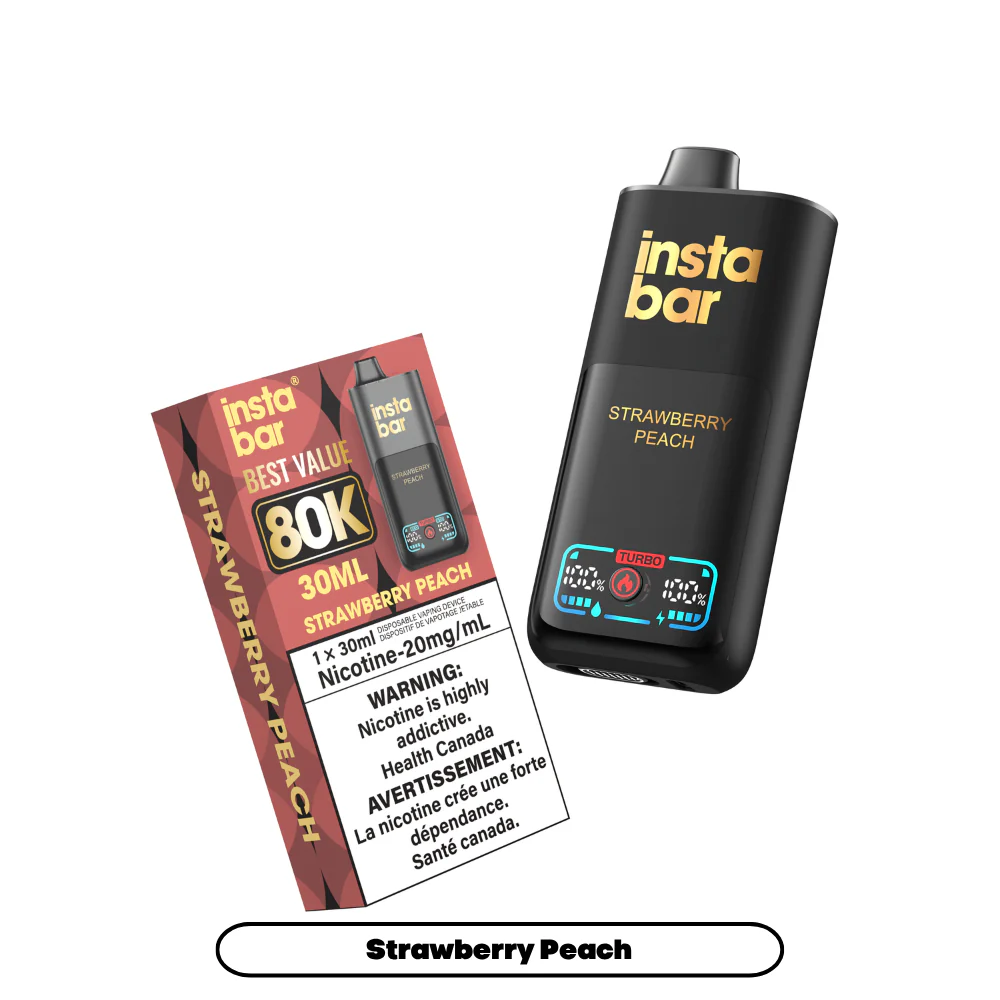 Insta Bar 80K - Strawberry Peach