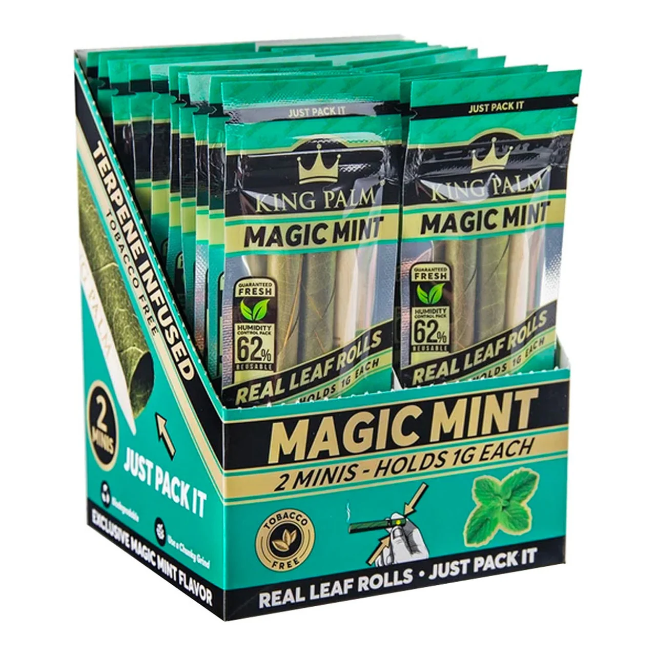 King Palm - Mini Pre-Roll Pouch (Pack of 2) - Image 2
