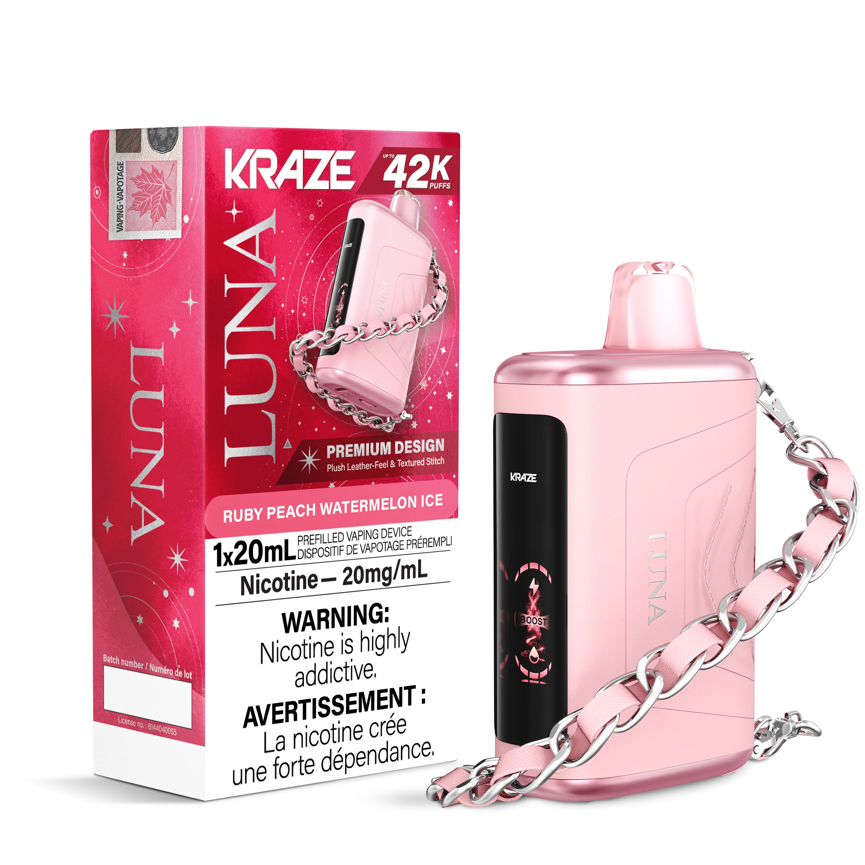 Kraze Luna - Ruby Peach Watermelon Ice