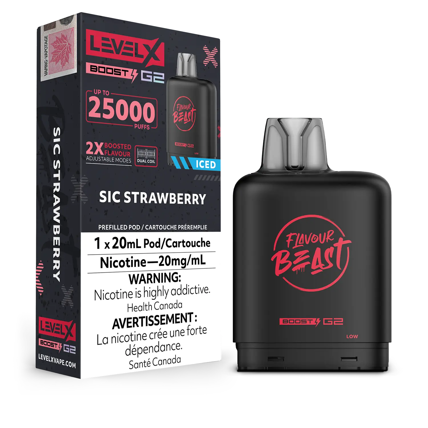 Level X Boost - Sic Strawberry Iced