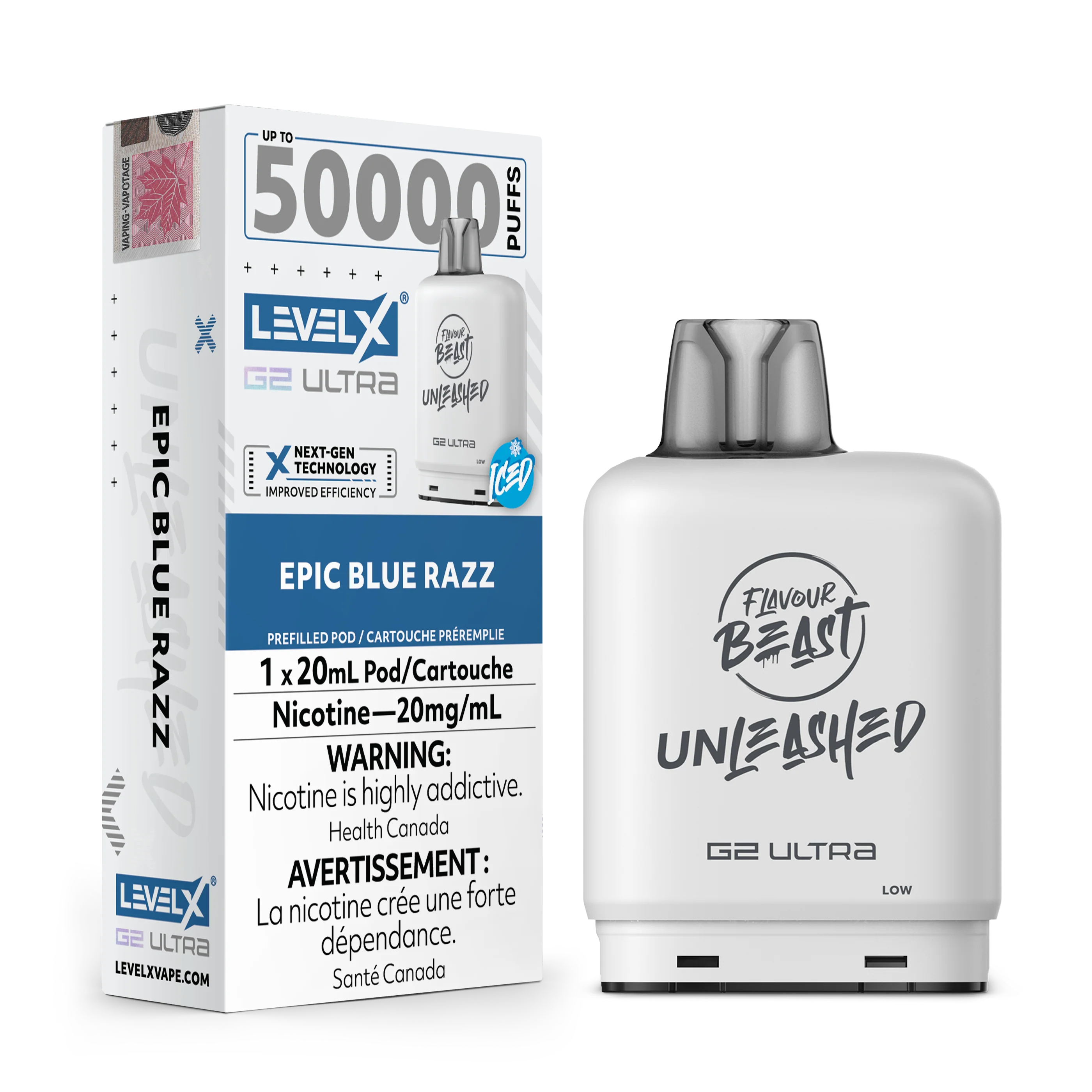 Level X Ultra Unleashed - Epic Blue Razz