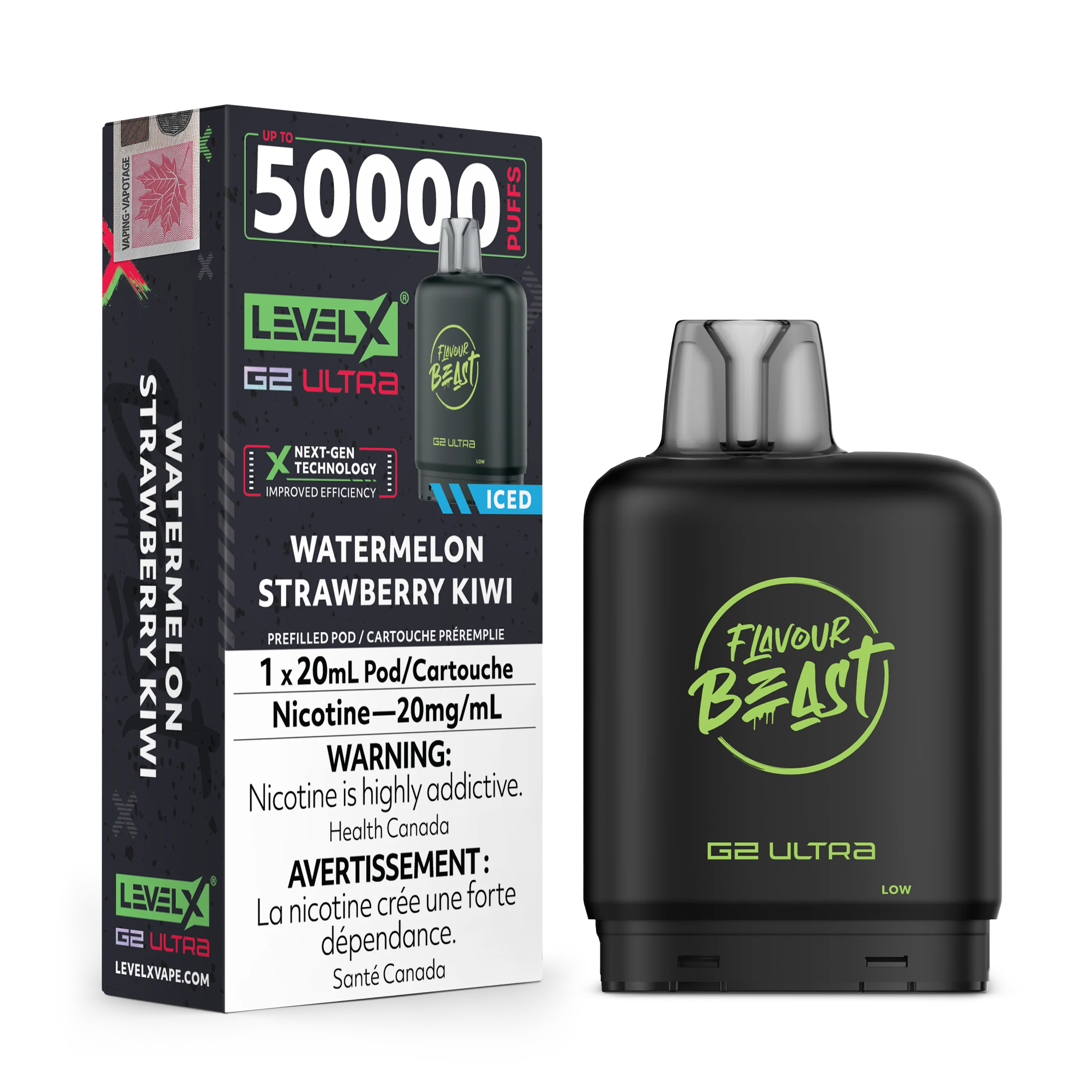 Level X Ultra - Watermelon Strawberry Kiwi Ice
