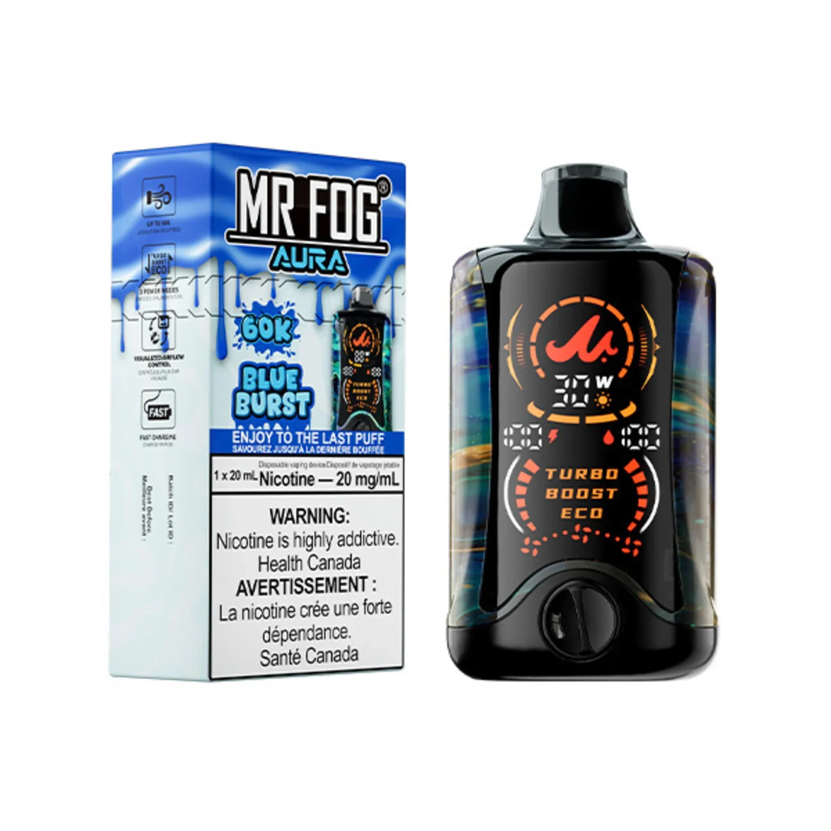Mr Fog AURA - Blue Burst