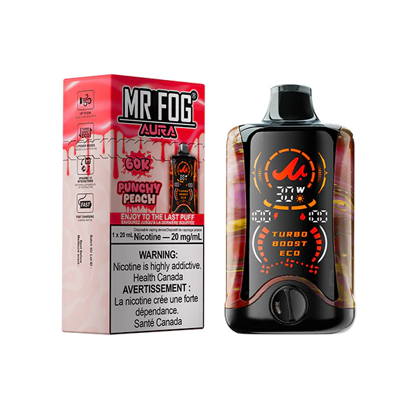 Mr Fog AURA - Punchy Peach