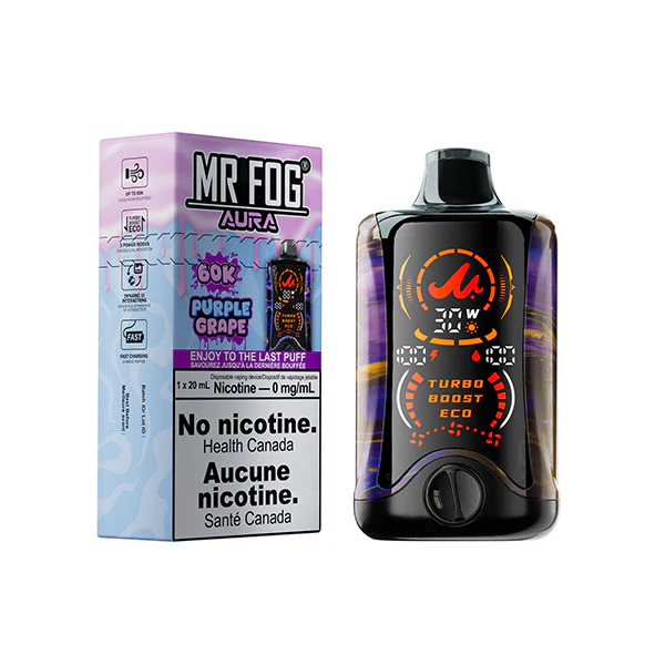 Mr Fog AURA - Purple Grape - Image 2