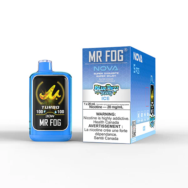 Mr Fog NOVA - Blue Razz Steezy Ice