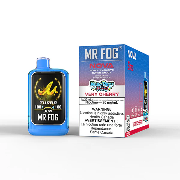 Mr Fog NOVA - Blue Razz Steezy Very Cherry
