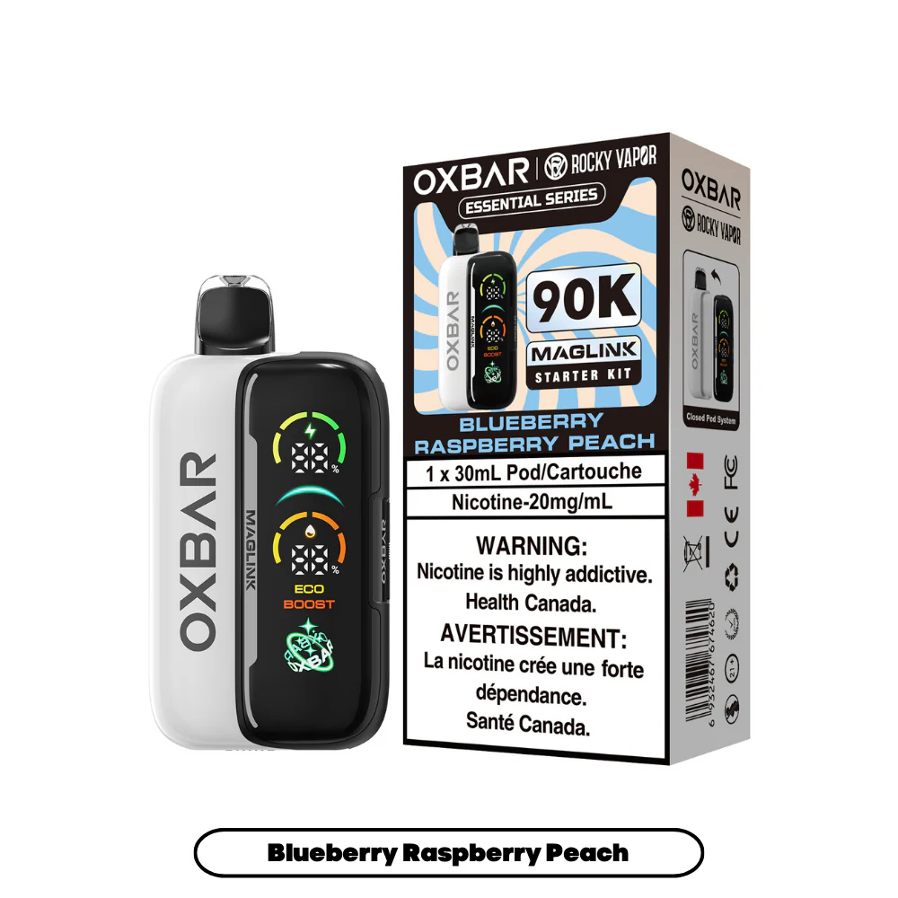 Oxbar Maglink Starter Kit - Blueberry Raspberry Peach