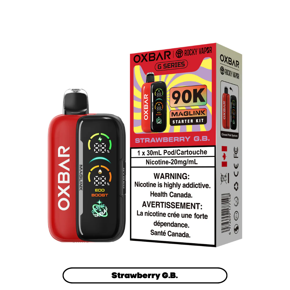 Oxbar Maglink Starter Kit - Strawberry G.B