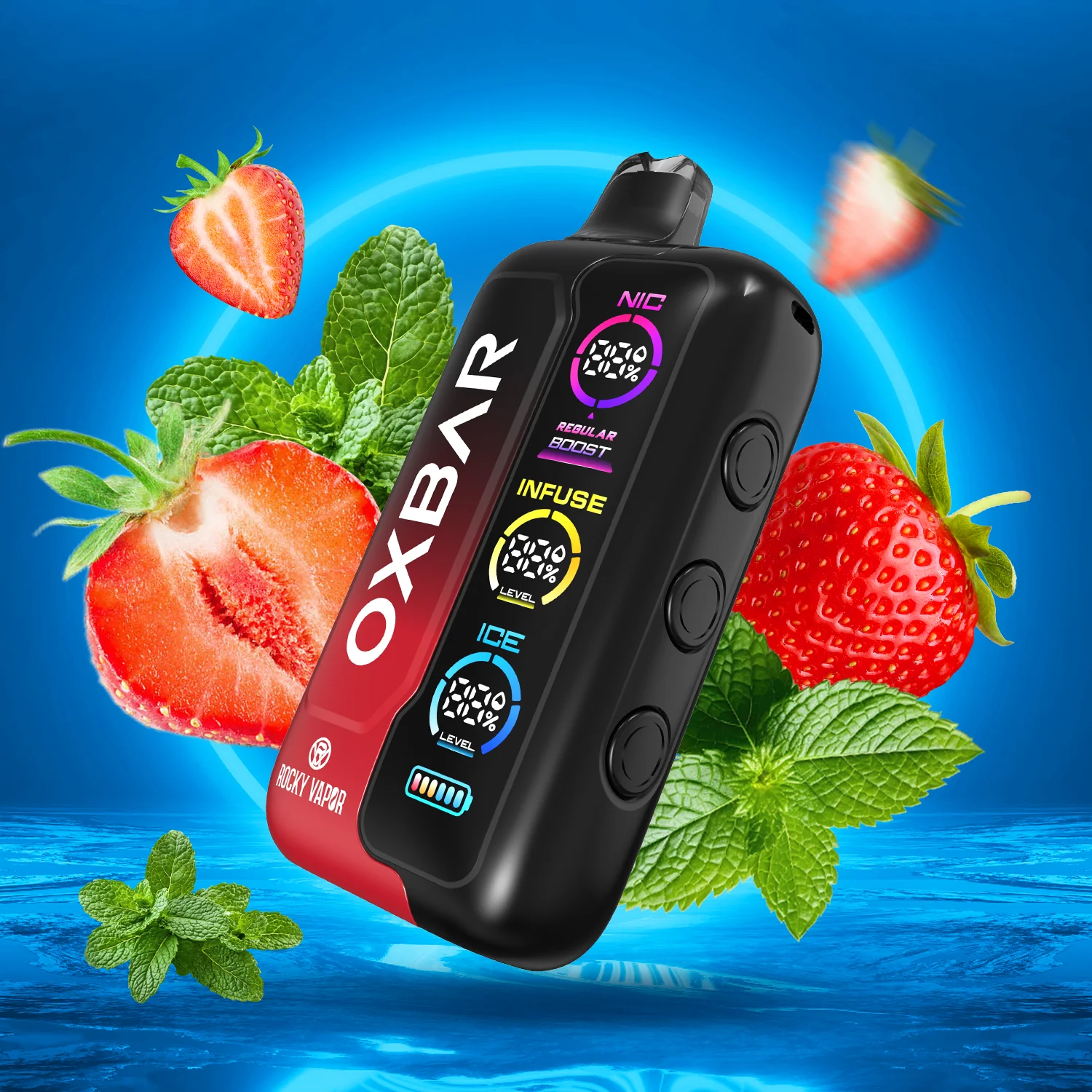 OXBAR Tri Fusion - Strawberry Ice