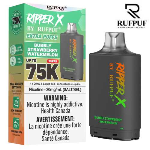 Rufpuf Ripper X 75K - Bubbly Strawberry Watermelon