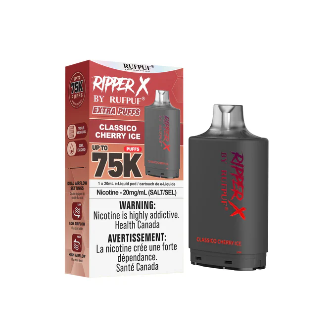 RufPuf Ripper X 75K - Classico Cherry Ice
