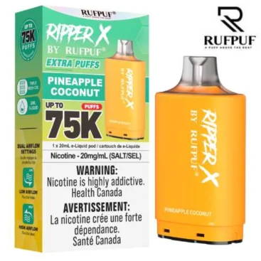 Rufpuf Ripper X 75K - Pineapple Coconut Ice