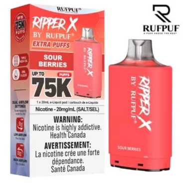 Rufpuf Ripper X 75K - Sour Berries