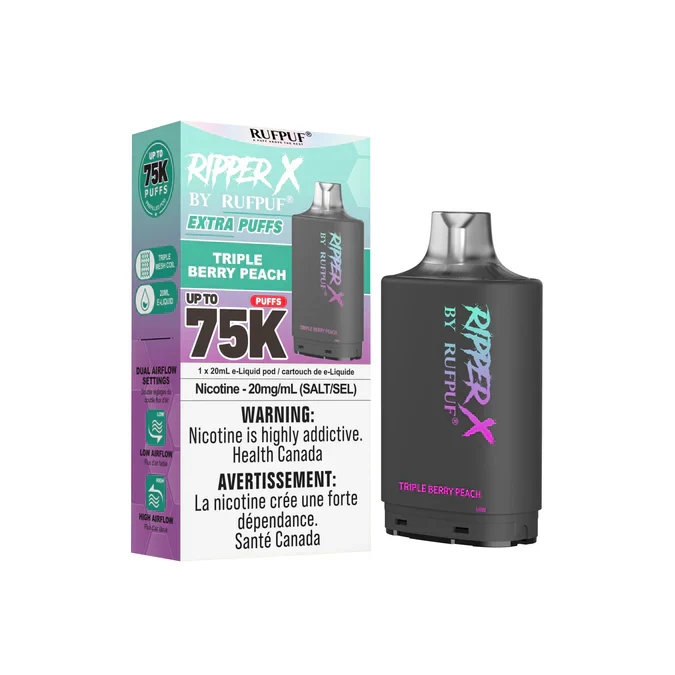 Rufpuf Ripper X 75K - Triple Berry Peach