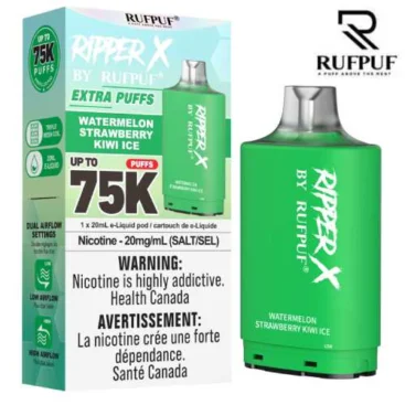 RufPuf Ripper X 75K - Watermelon Strawberry Kiwi Ice