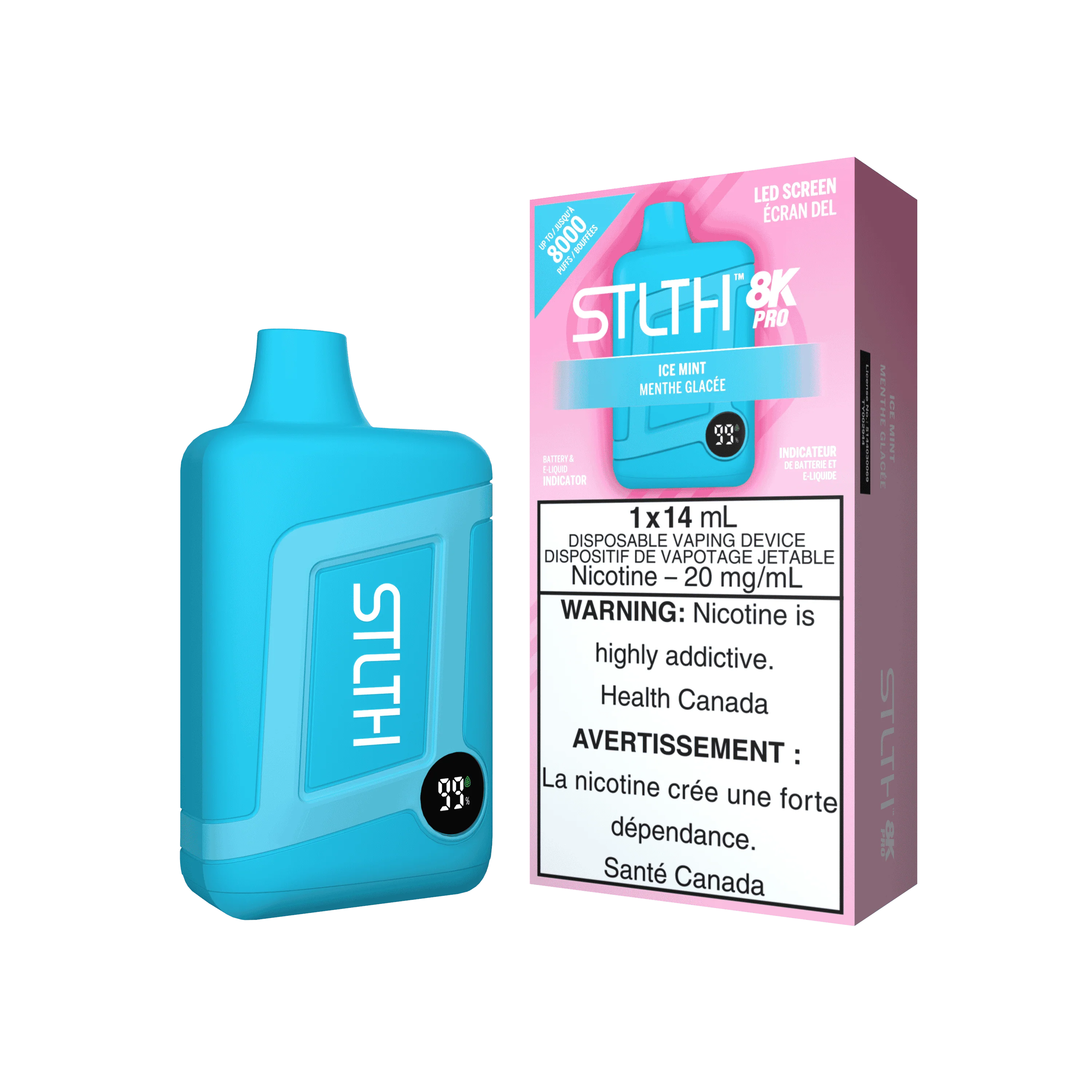 STLTH 8K PRO - Ice Mint