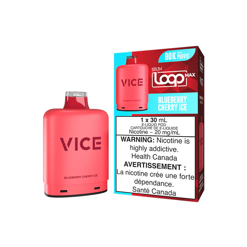 STLTH Loop Max x VICE - Blueberry Cherry Ice
