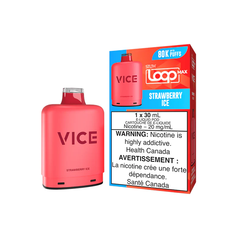 STLTH Loop Max x VICE - Strawberry Ice