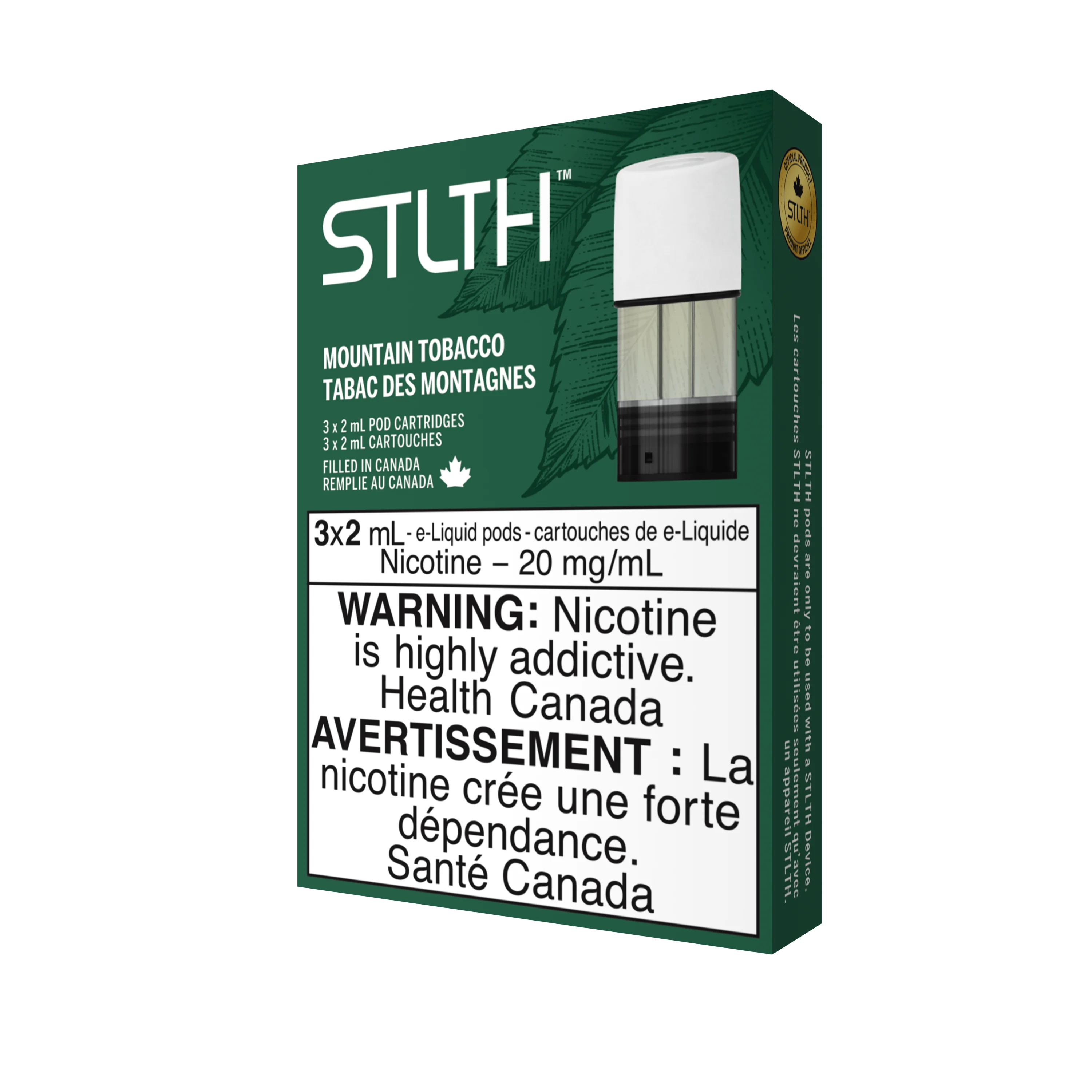 STLTH - Mountain Tobacco ( Tobacco Mint )