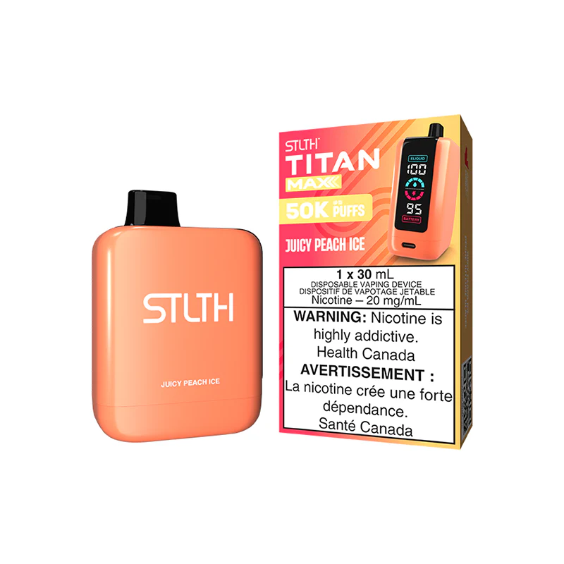 STLTH Titan Max - Juicy Peach Ice